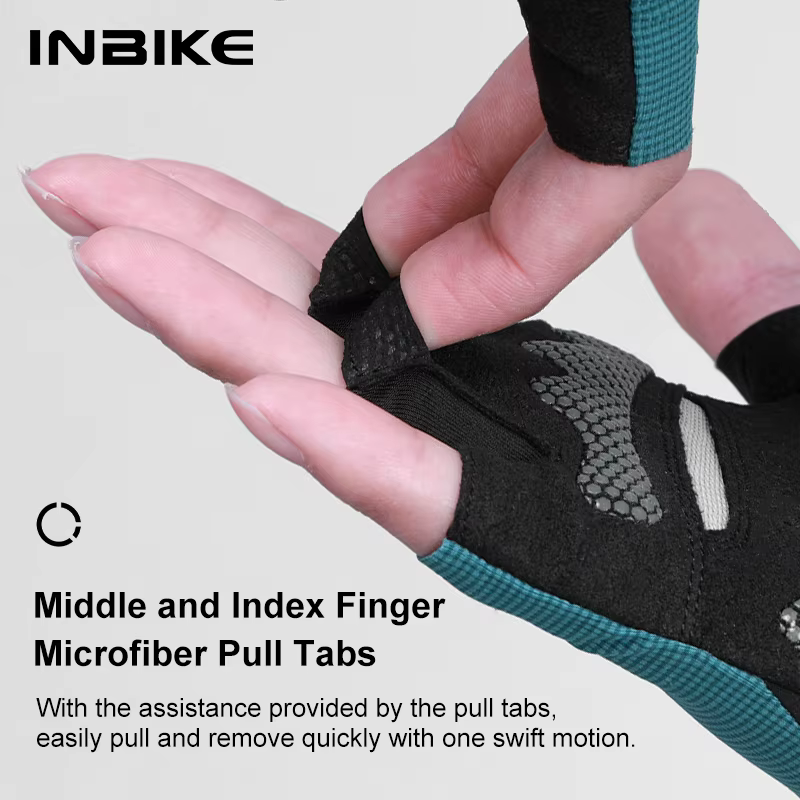 INBIKE demi doigt vtt gants de cyclisme été