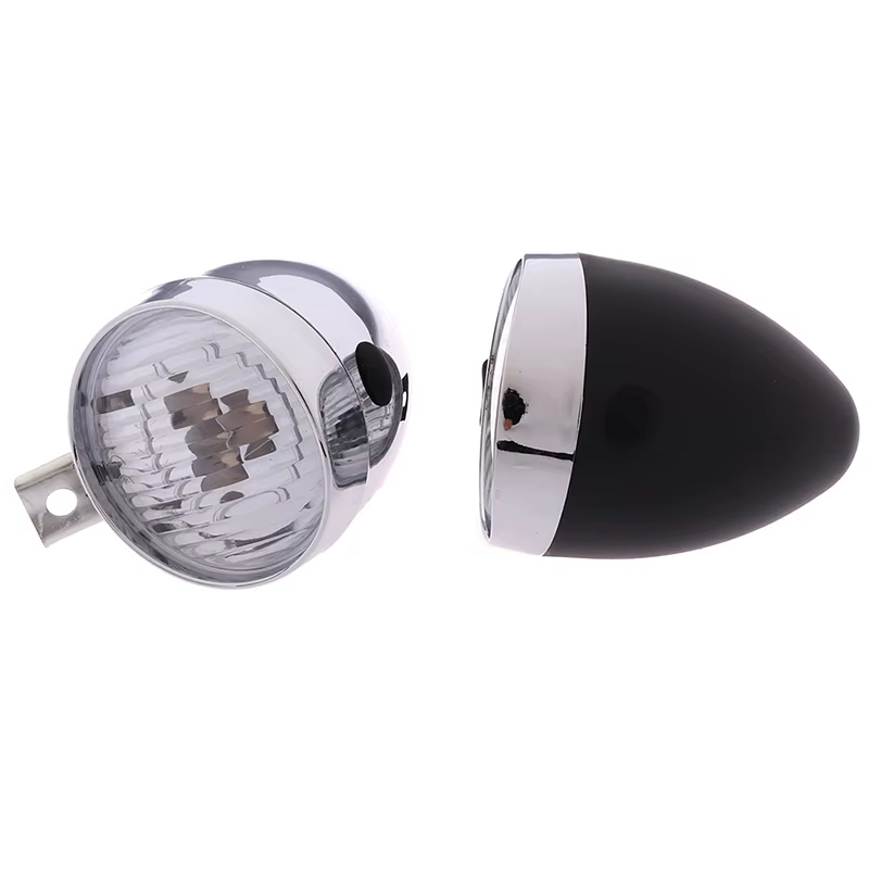 Feu avant de vélo rétro à 3 LED