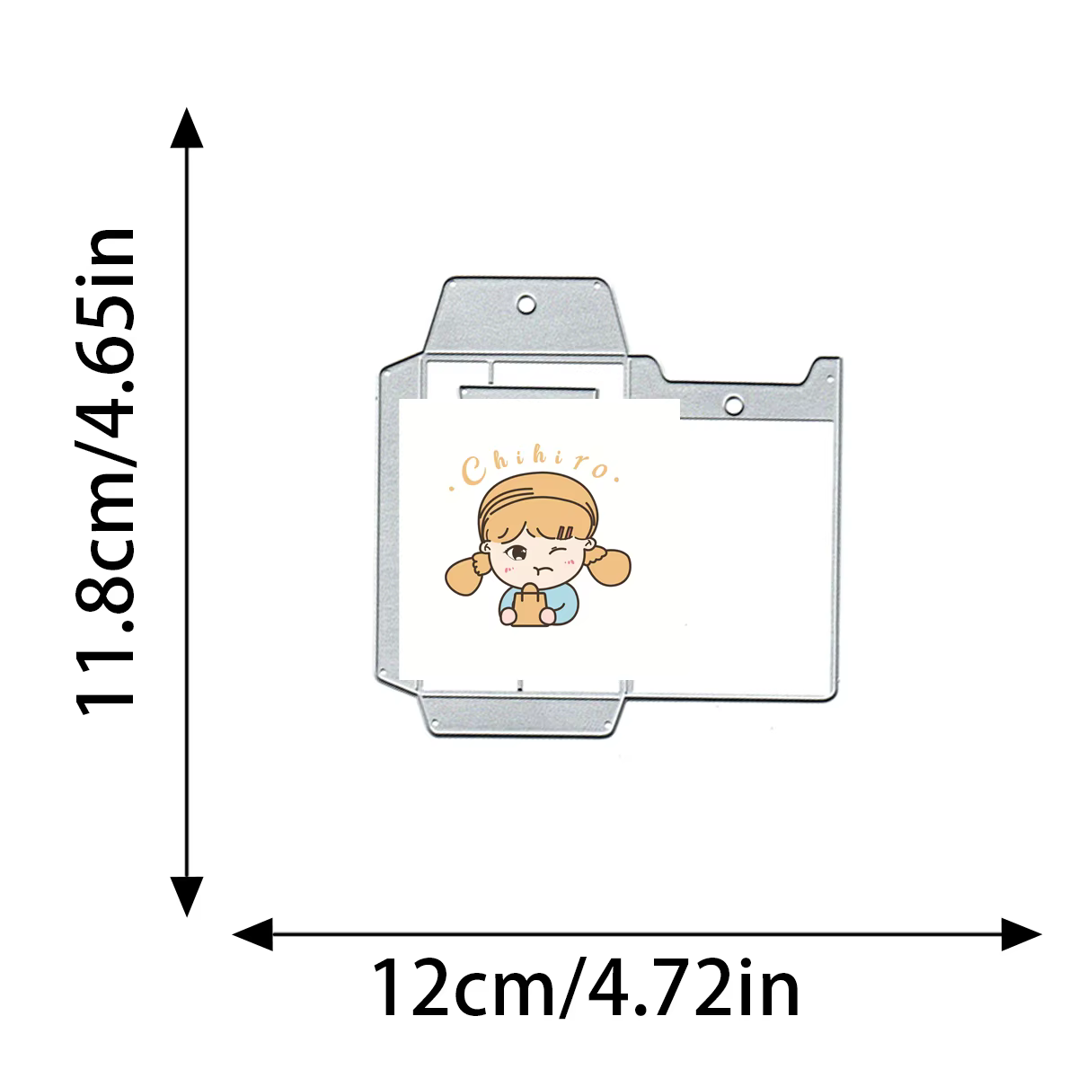 Porte-fichier de sac de courrier, matrices de découpe en métal pour bricolage, scrapbooking, fournitures d'artisanat décoratif, gaufrage de cartes en papier exécutif
