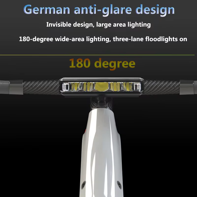 Feu de vélo 8000mAh 5 LED
