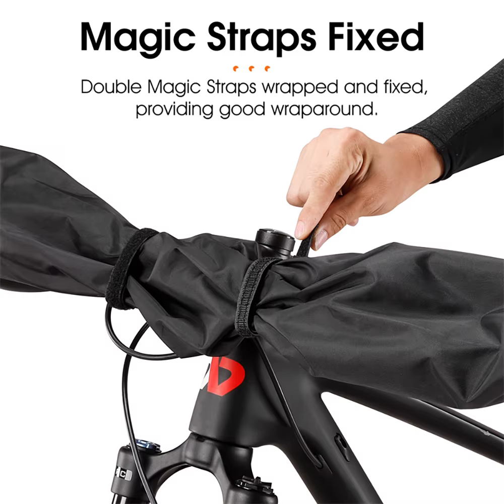 Juste de protection étanche et anti-poussière pour guidon de vélo de route