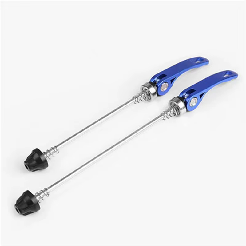 Nouveau brochettes de moyeu de roue de vélo avant arrière QR axe à dégagement rapide