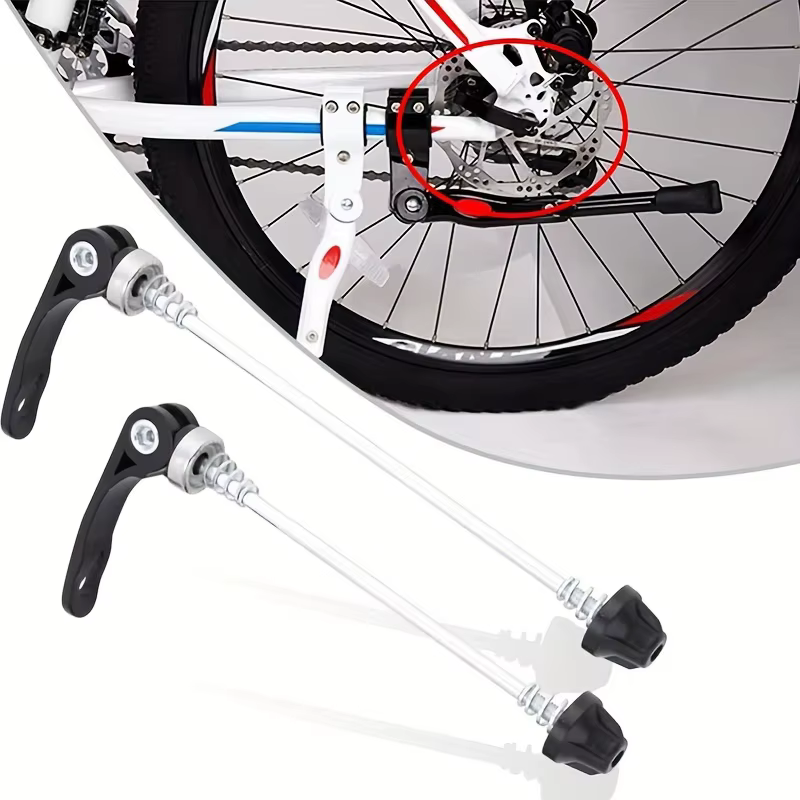 1 paire de brochettes de vélo ultralégères à dégagement rapide