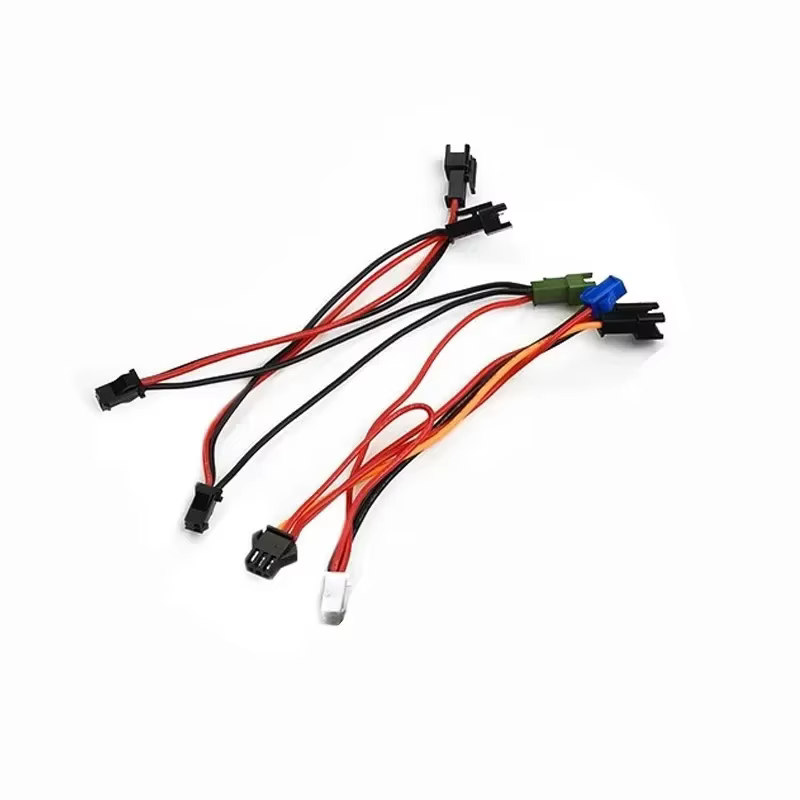 Ligne de connexion d'éclairage de vélo électrique