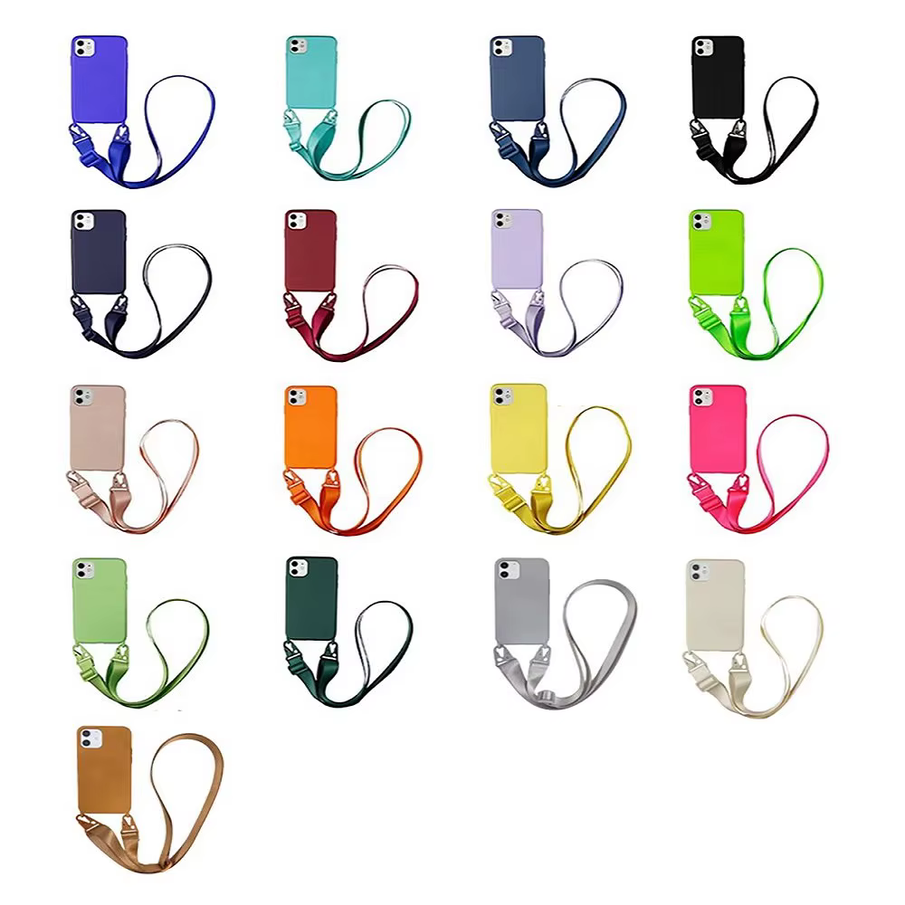 Lanière d'épaule à bandoulière réglable de luxe de 1.6M, pour collier, étui de téléphone, corde en Polyester pour couverture de téléphone portable