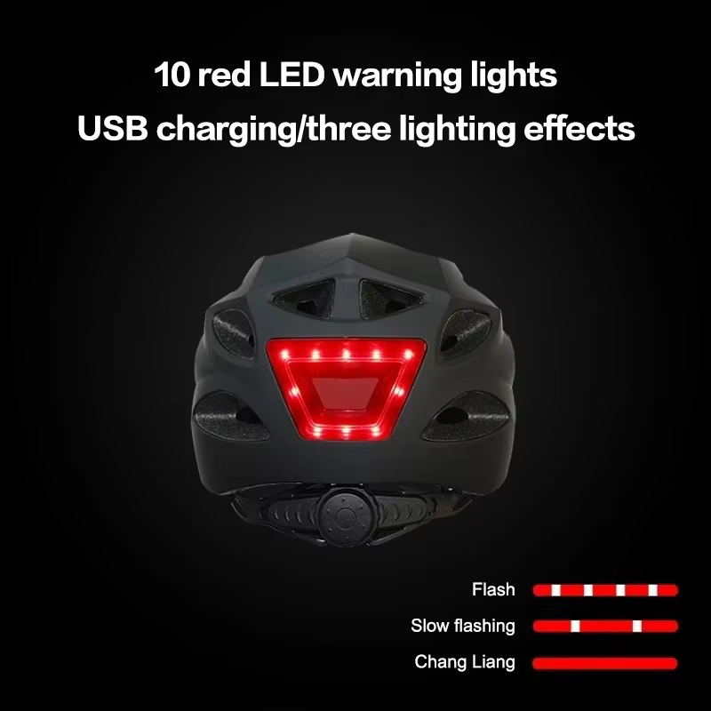 Lampe à LED pour casque de vélo