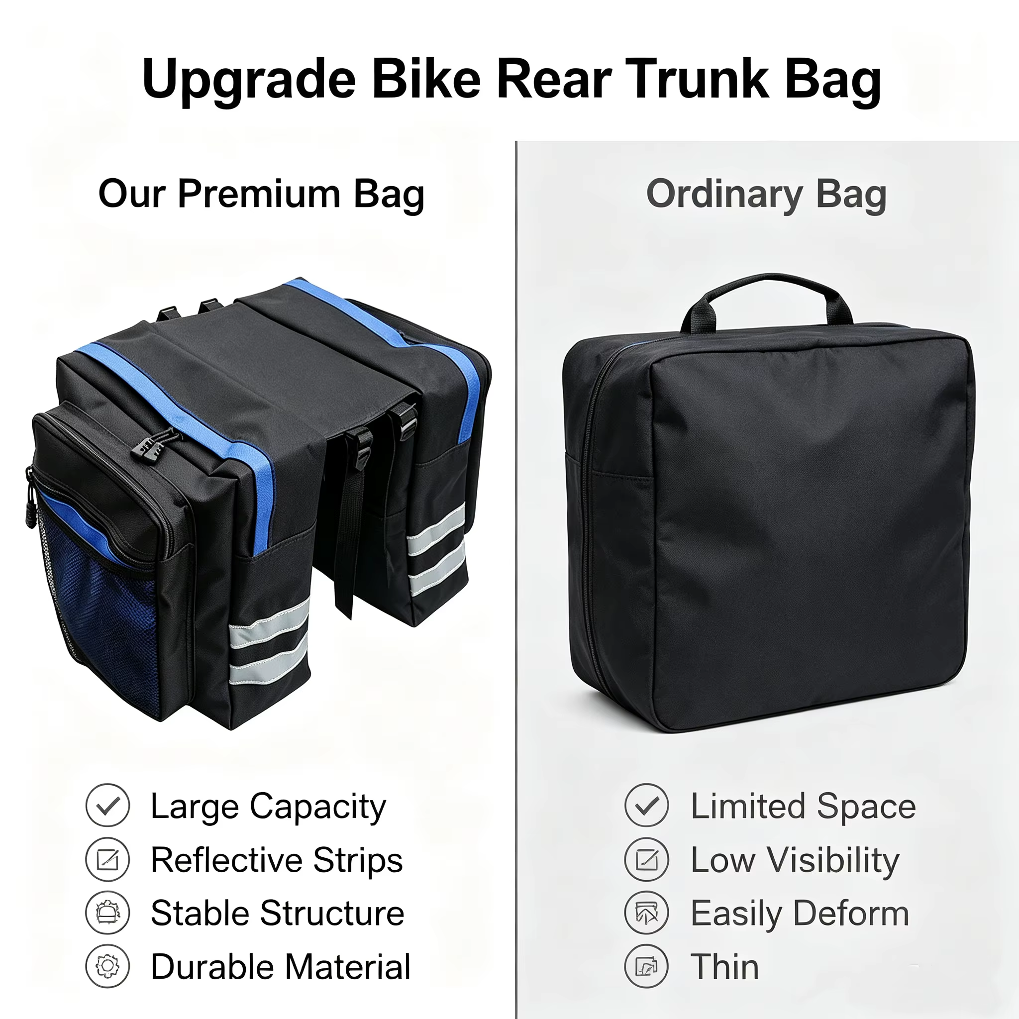 Sac de vélo imperméable