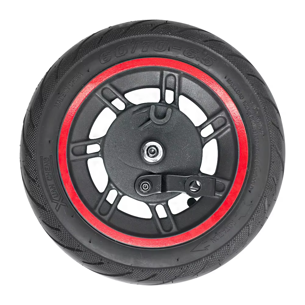 Roue avant de trottinette électrique de 10 pouces avec pneu tubeless sous vide 60/70-6.5 55 pour Segway Ninebot Max G30