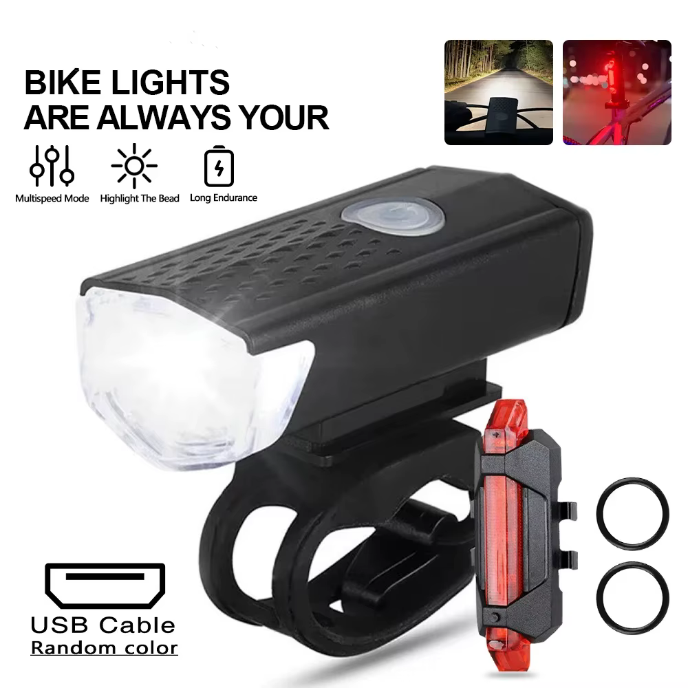 Ensemble de feux de vélo