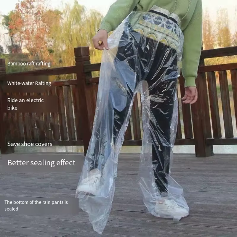 Pantalon imperméable jetable