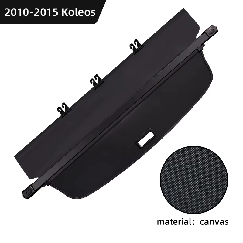 Housse de chargement rétractable pour Renault Koleos 2010 – 2023, bouclier de coffre étanche, accessoires automobiles
