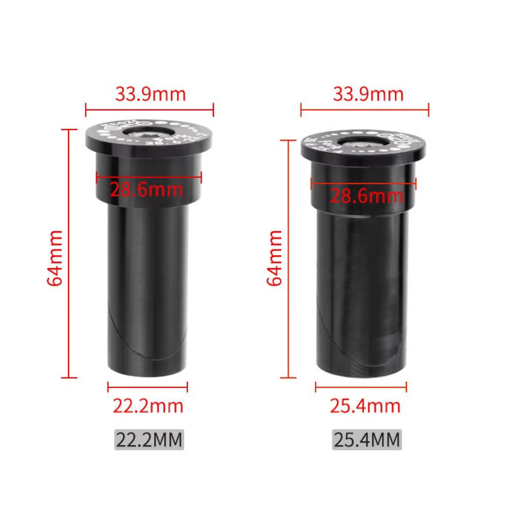 Adaptateur d'extension de fourche de vélo pliable 22