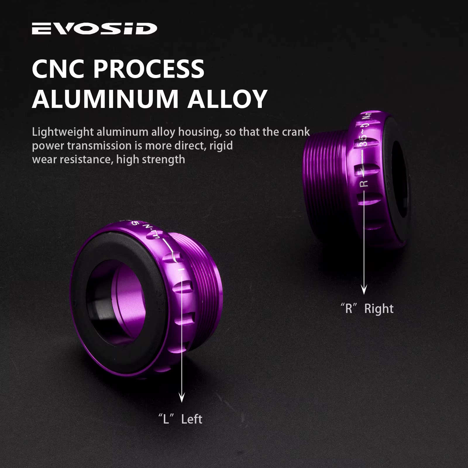 EVOSID vtt vélo pédalier