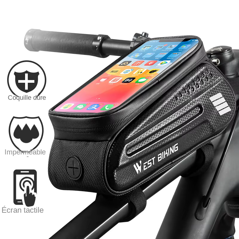 WEST BIKING – sac étanche pour téléphone portable 7.0 pouces