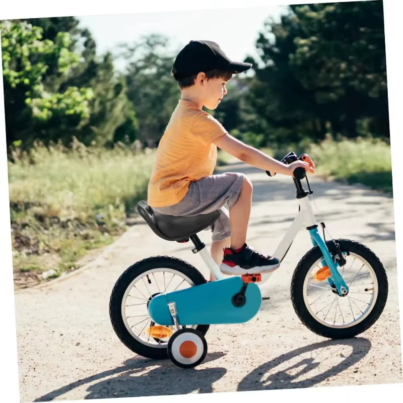 Siège de vélo pour enfant en cuir PU