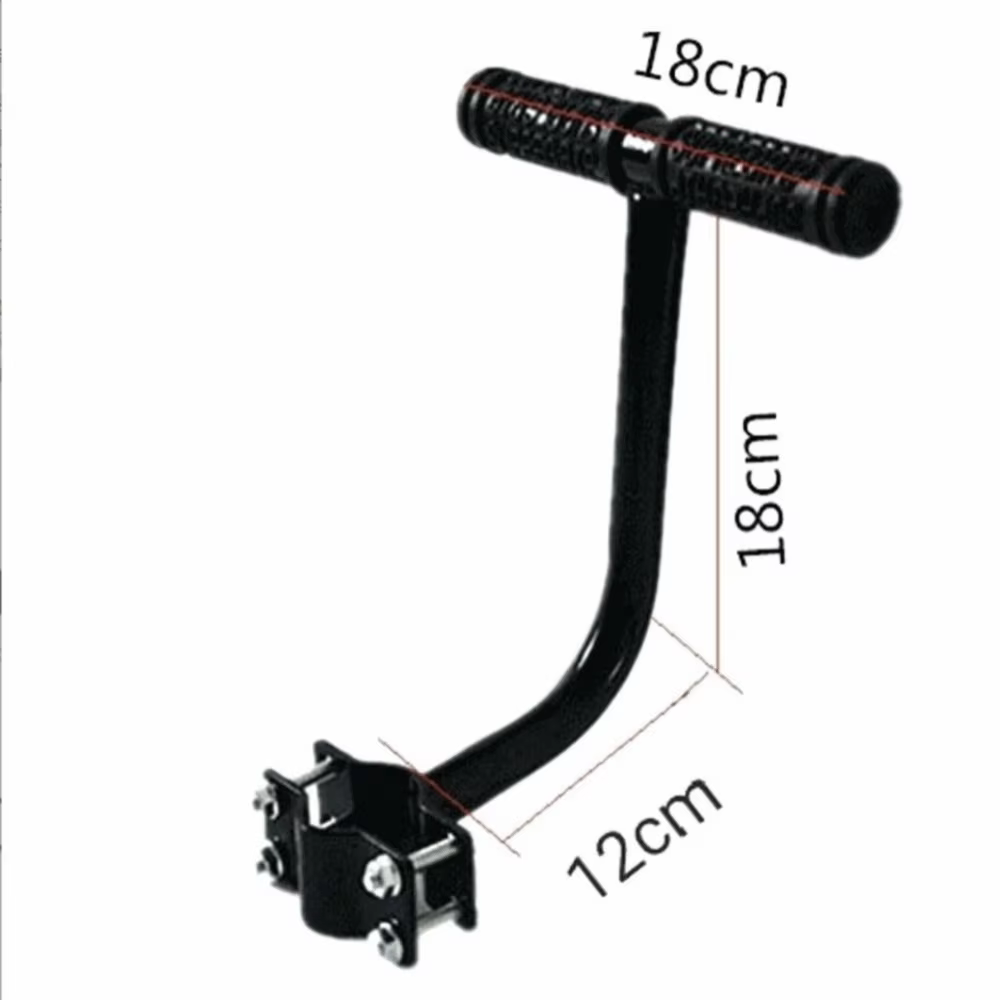 Siège arrière de vélo noir avec dossier