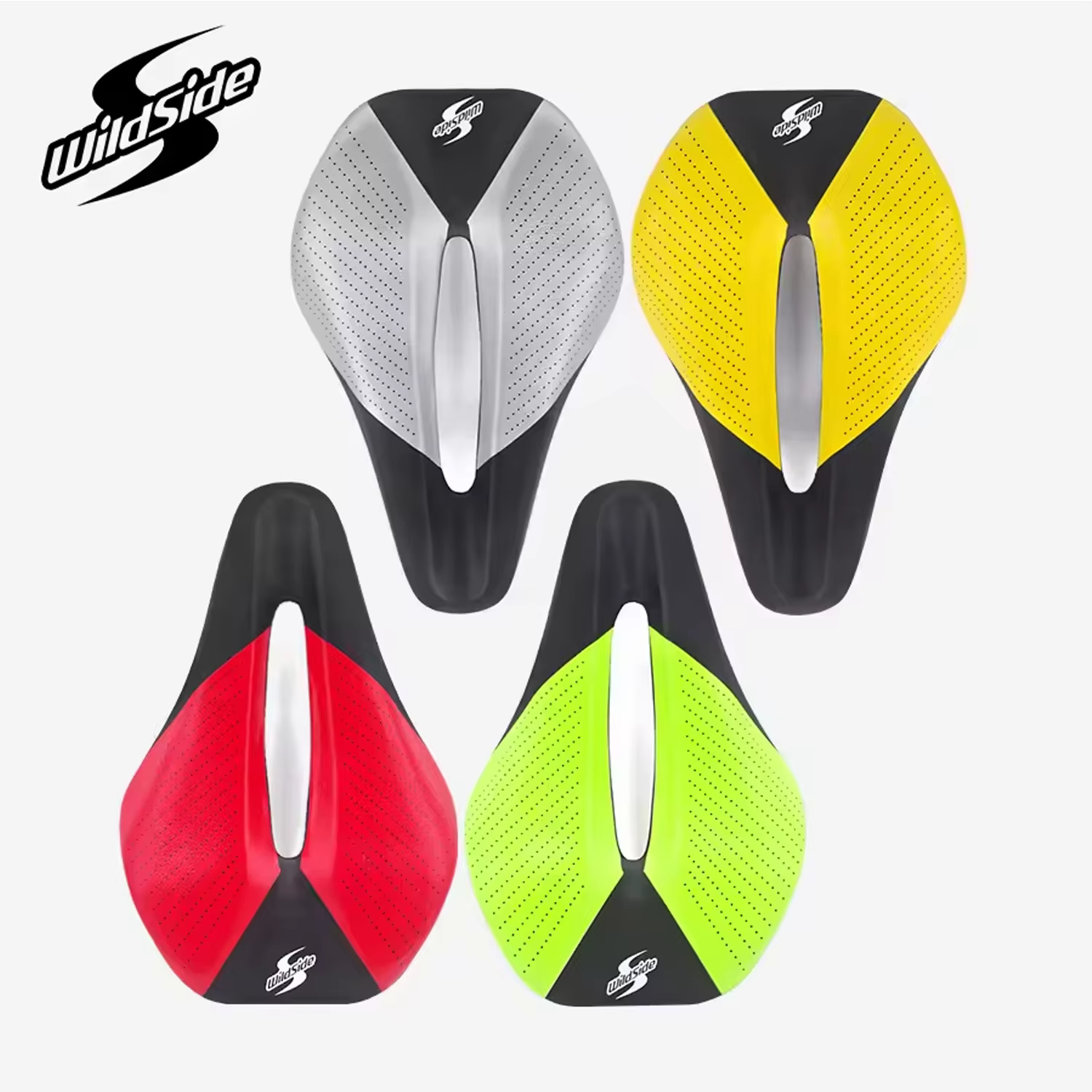 Wildside selle de course de vélo à nez court cyclisme sur route