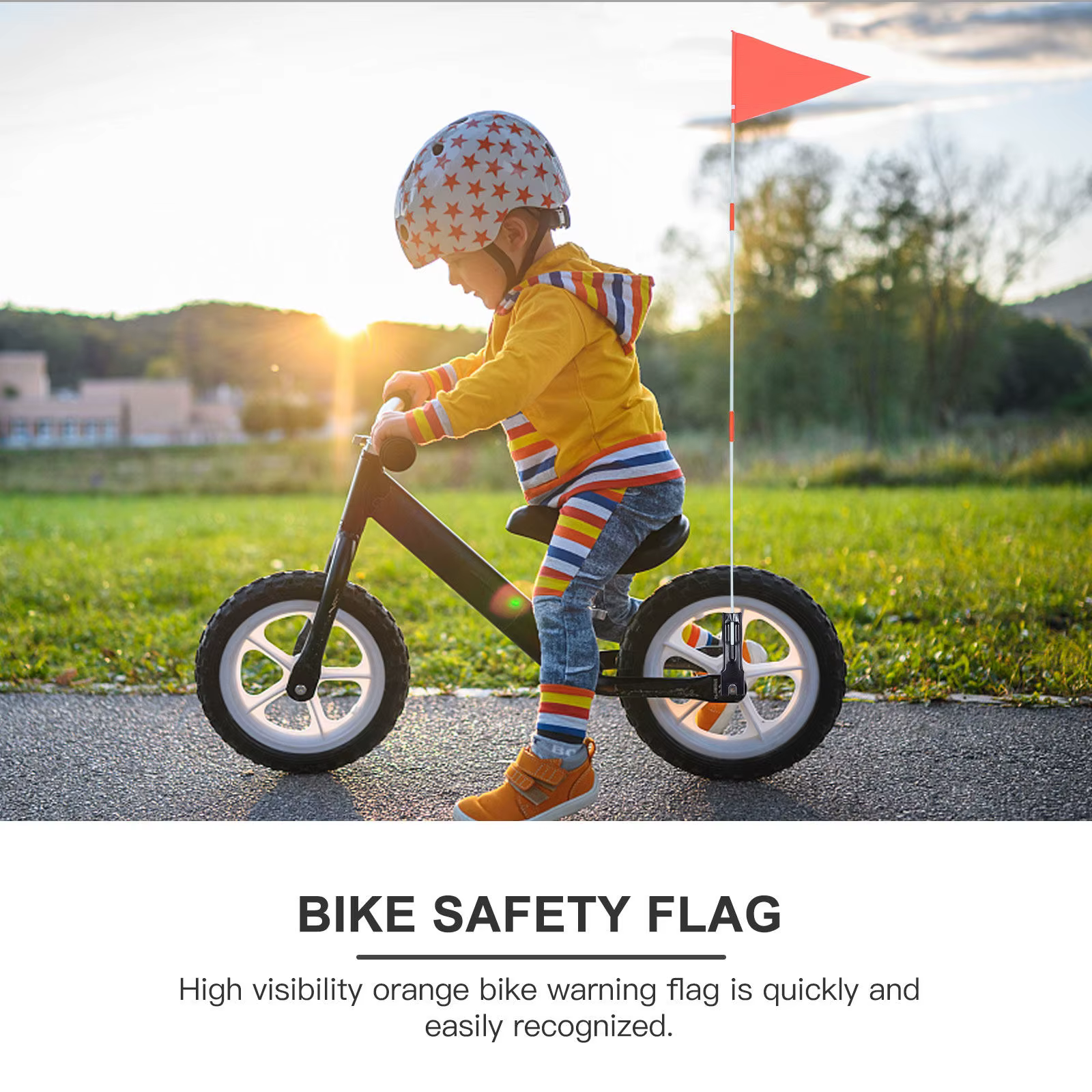 Drapeau arrière de vélo