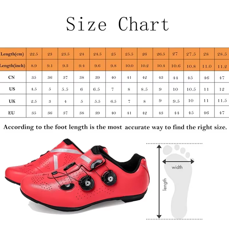 Hommes auto-verrouillage vitesse vélo vtt baskets course