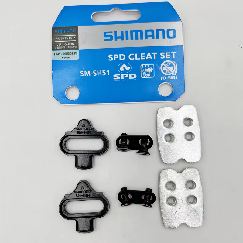 Plaquettes de pédales Shimano SPD SM SH51 SH56 pour VTT