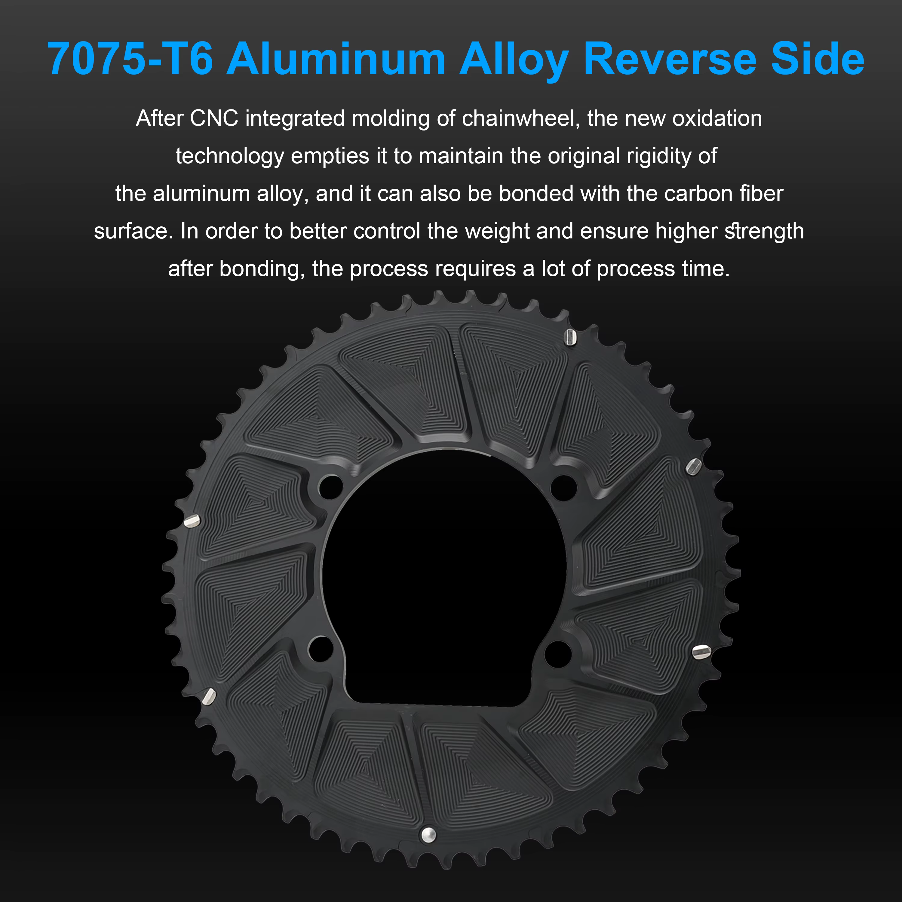 Plateau de pédalier de vélo de route RIRO 110 BCD 50/34 52/36 53/39 54/40T 11/12 vitesses pour Shimano R7000 R8000 R9100 R7100 R8100 R9200