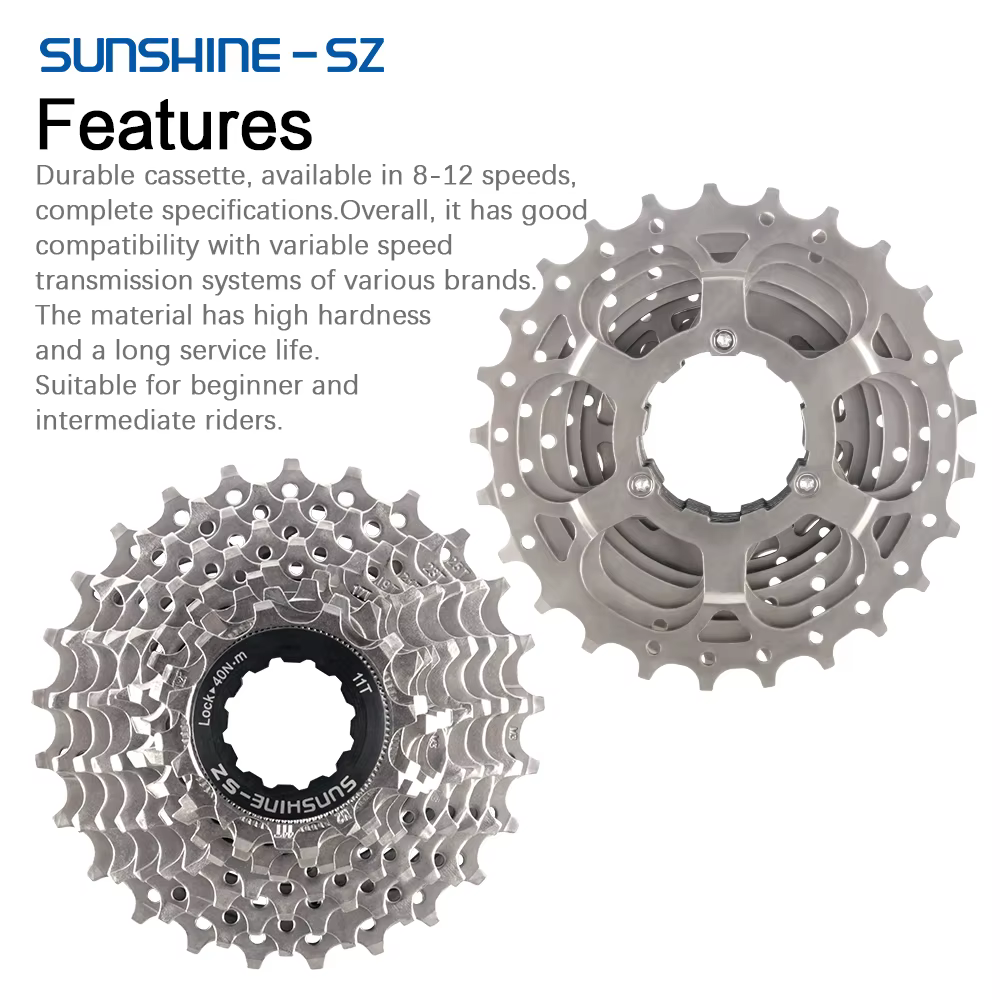 Sunshine – Cassette de vélo de route