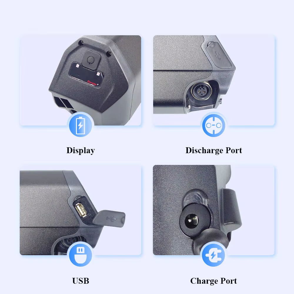 Batterie e-bike NCM 48V 13ah 16ah pour vélo électrique Milano Venise Moscou Aspen Plus Miami