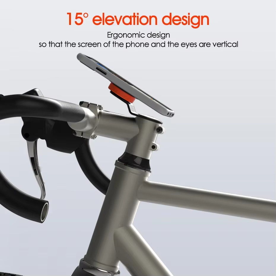 Support de téléphone pour potence de vélo VTT