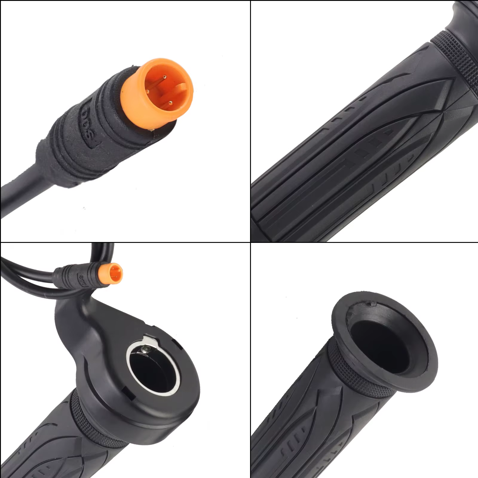 Poignées d'accélérateur à torsion intégrale pour vélos électriques