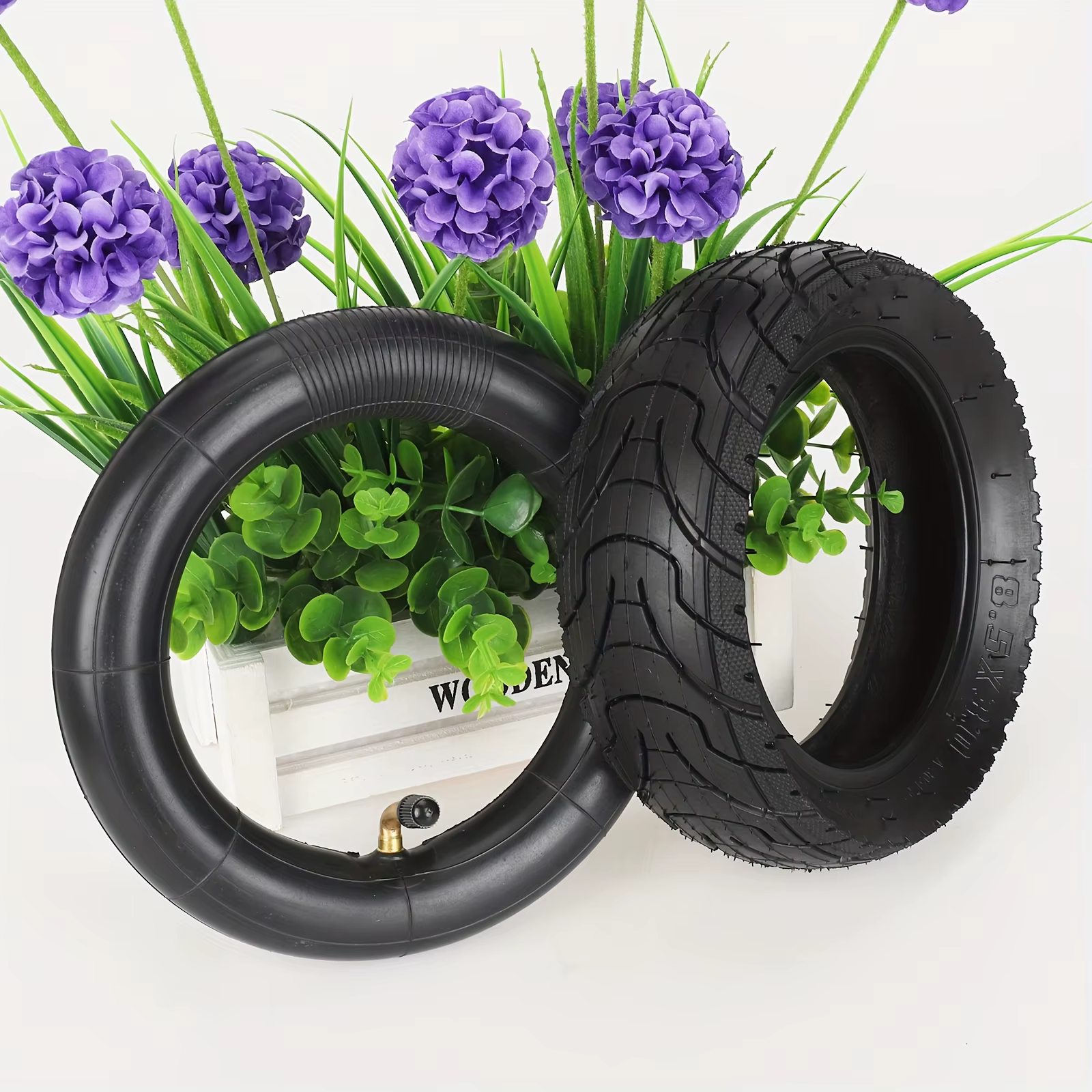 Pneu et chambre à air 8.5x3.0 adapté aux Scooters VSETT 8 9/Zero 8 9 Pro
