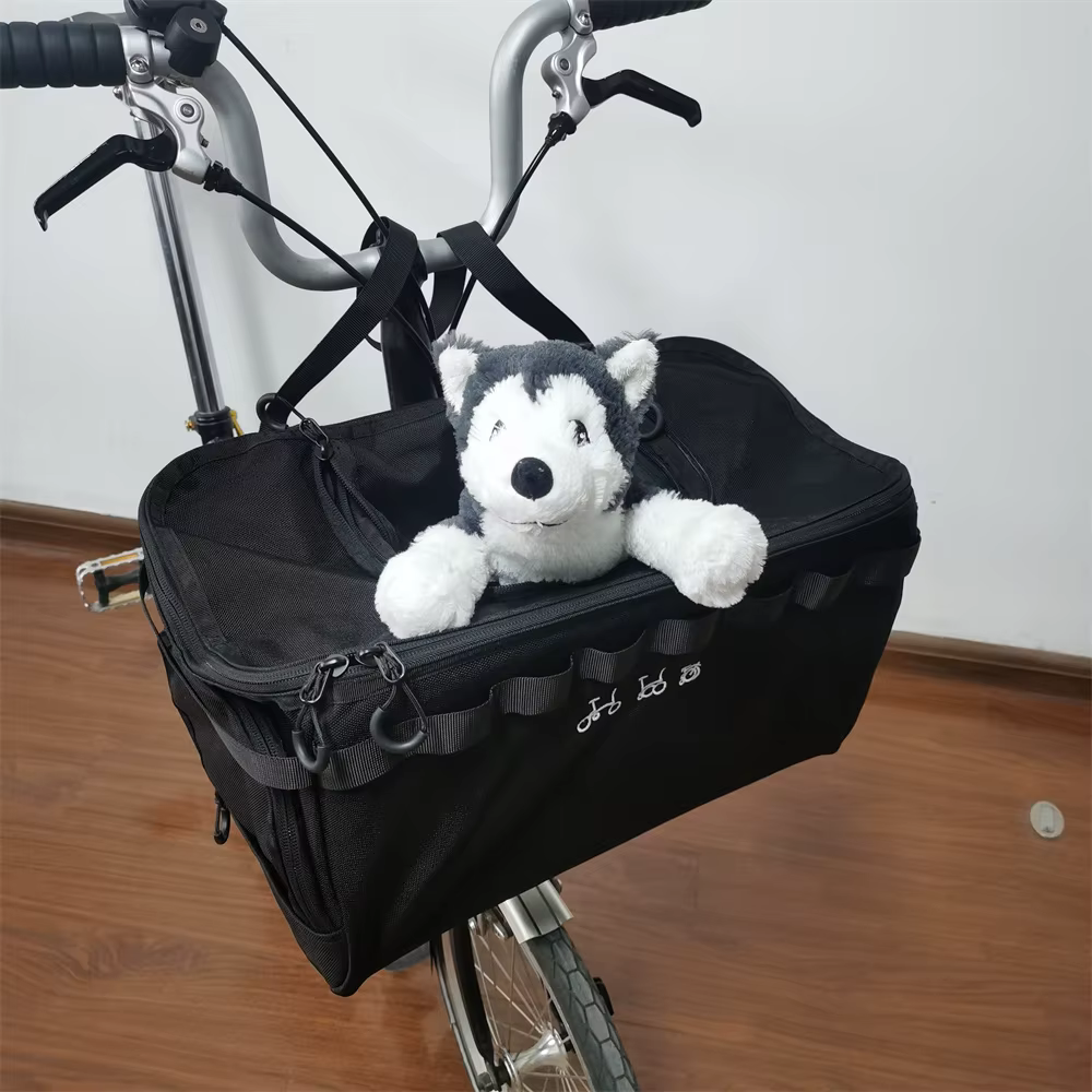Sac de vélo pliant pour animaux de compagnie