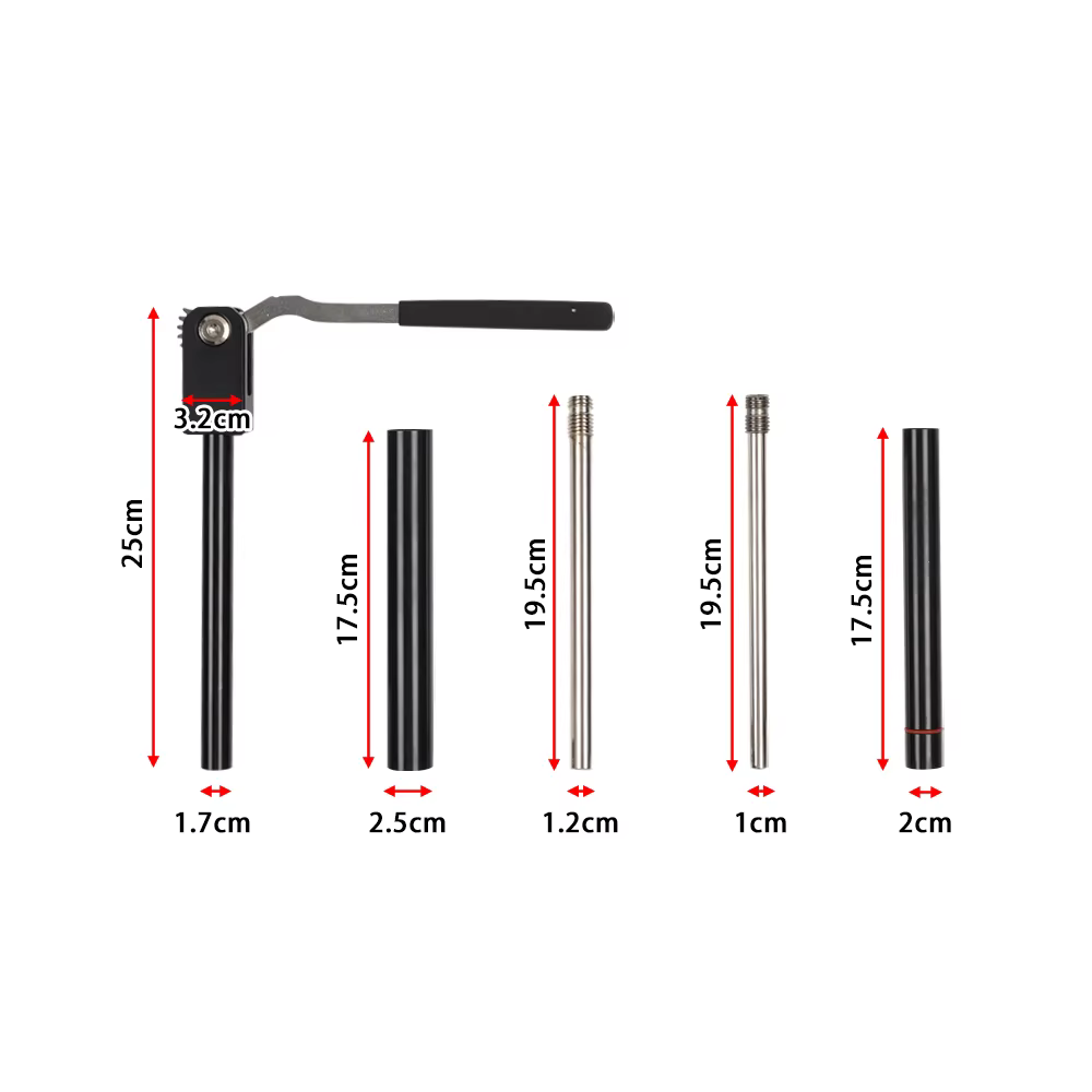 Kit d'outils de changement de pneus de vélo tout-terrain pour motocross