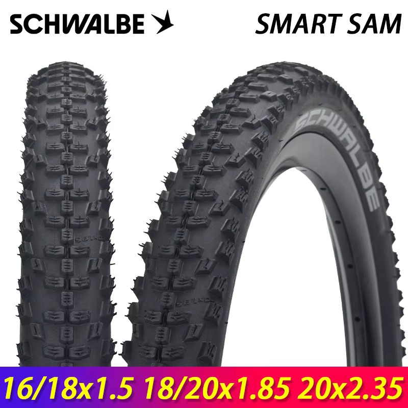 SCHWALBE Original SMART SAM pneu de vélo filaire 16/18x1.5 18/20x1.85 20x2.35