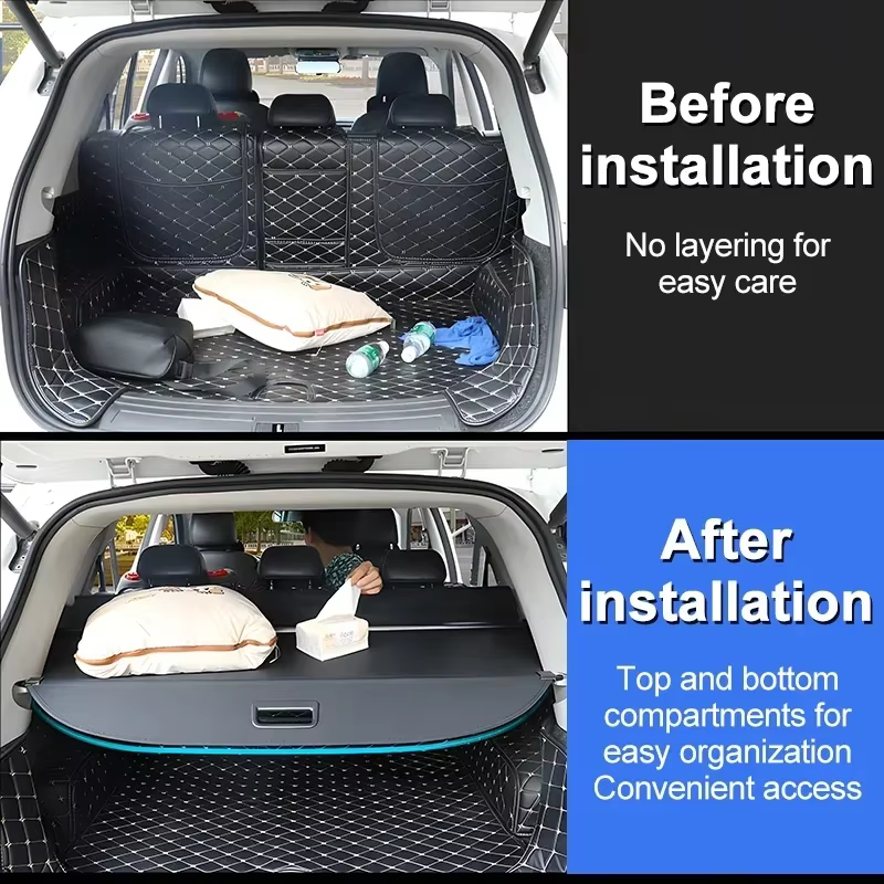 Couverture de chargement arrière pour Volvo V60 MK1 2011 ~ 2018, écran de coffre privé, bouclier de sécurité, accessoires d'ombre, intérieur de voiture