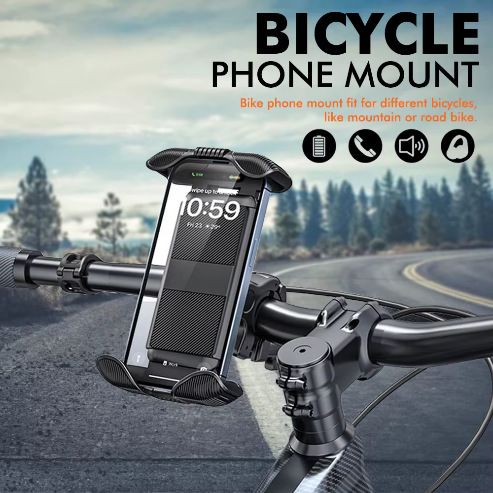 Support de téléphone de vélo pour rétroviseur de moto
