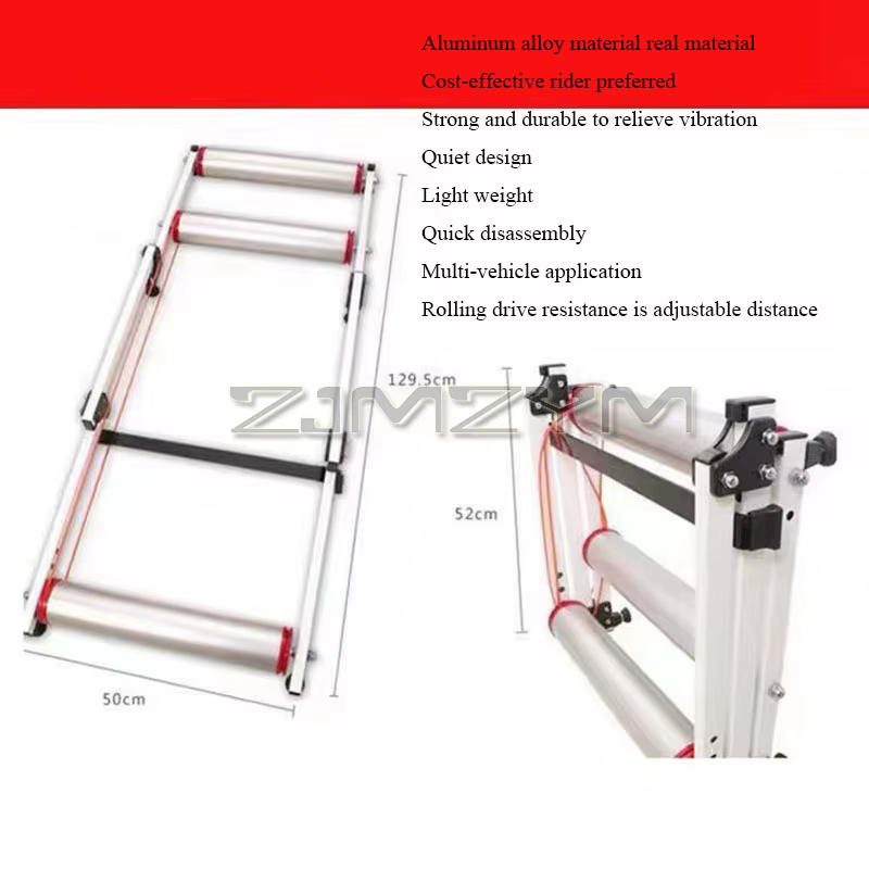 Plate-forme de vélo pliable et silencieuse