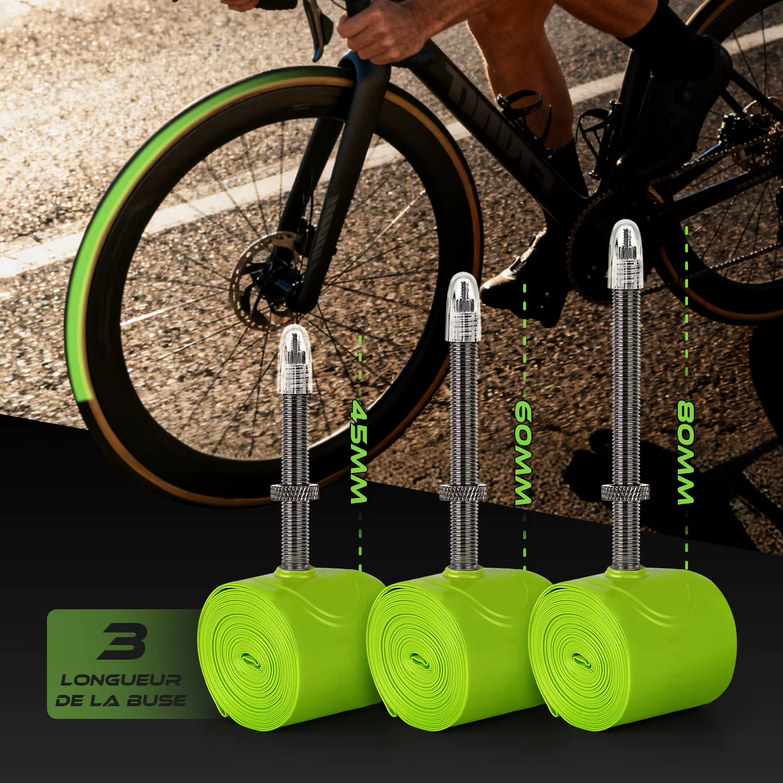 CYCLAMI – chambre à air ultralégère en TPU