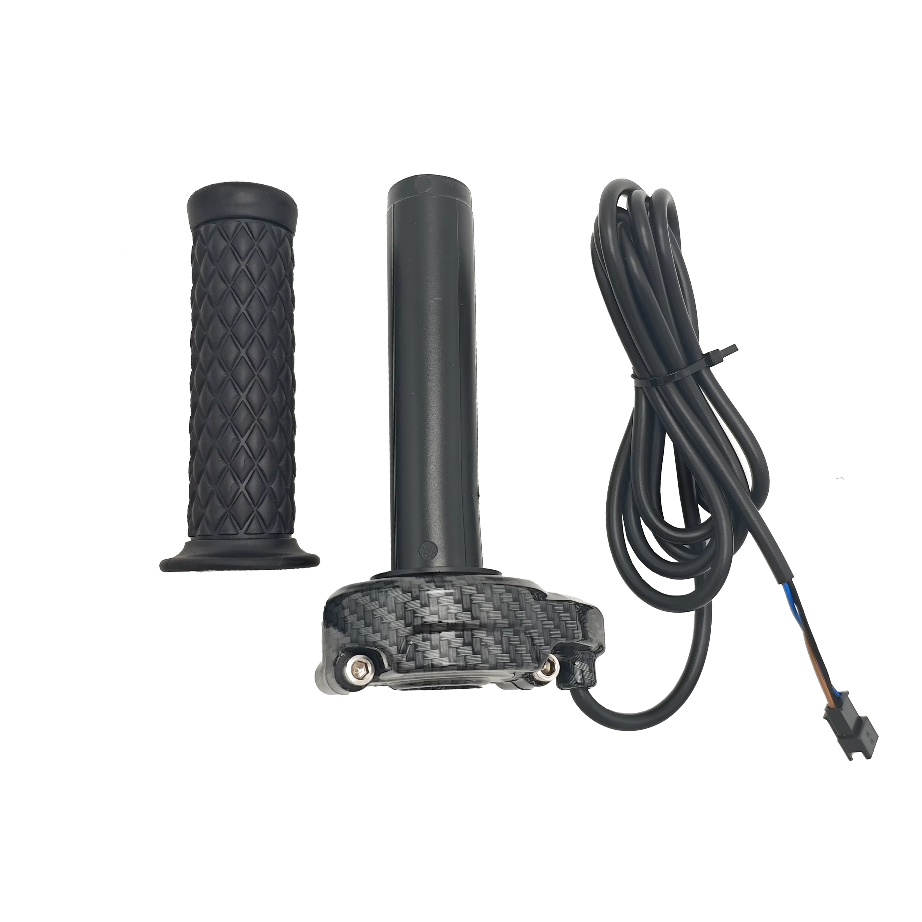 Accélérateur torsadé à barre complète de style Surron avec poignées confortables pour vélos électriques à tension universelle 12 V-90 V