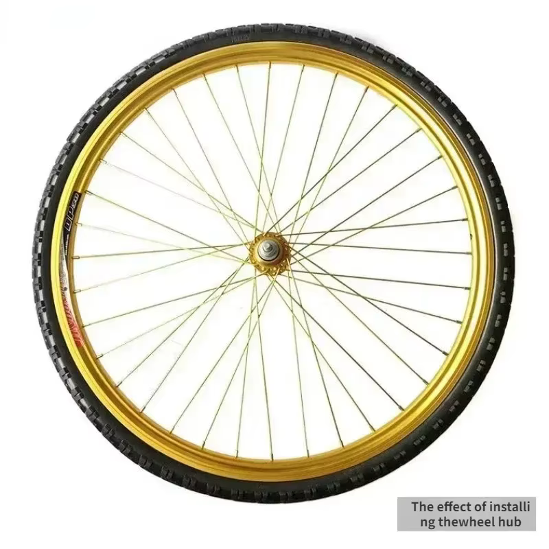 Pneu solide de vélo 20/24/26 pouces x1.50/1.95/1 3/8 pneus solides