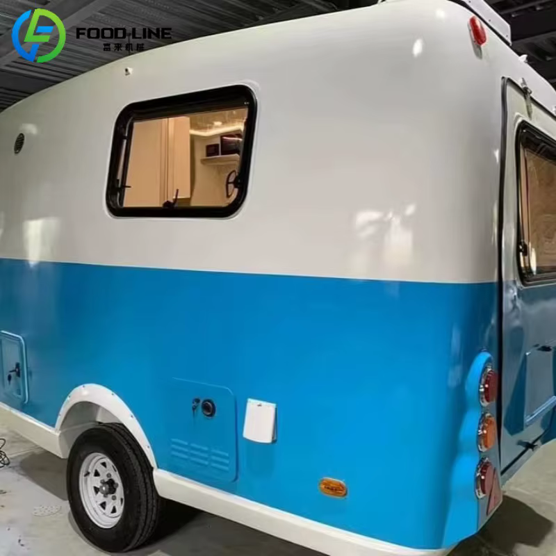 Caravane de Camping robuste avec remorque de voyage personnalisée, avec cadre galvanisé et Suspension améliorée pour les aventures en milieu sauvage