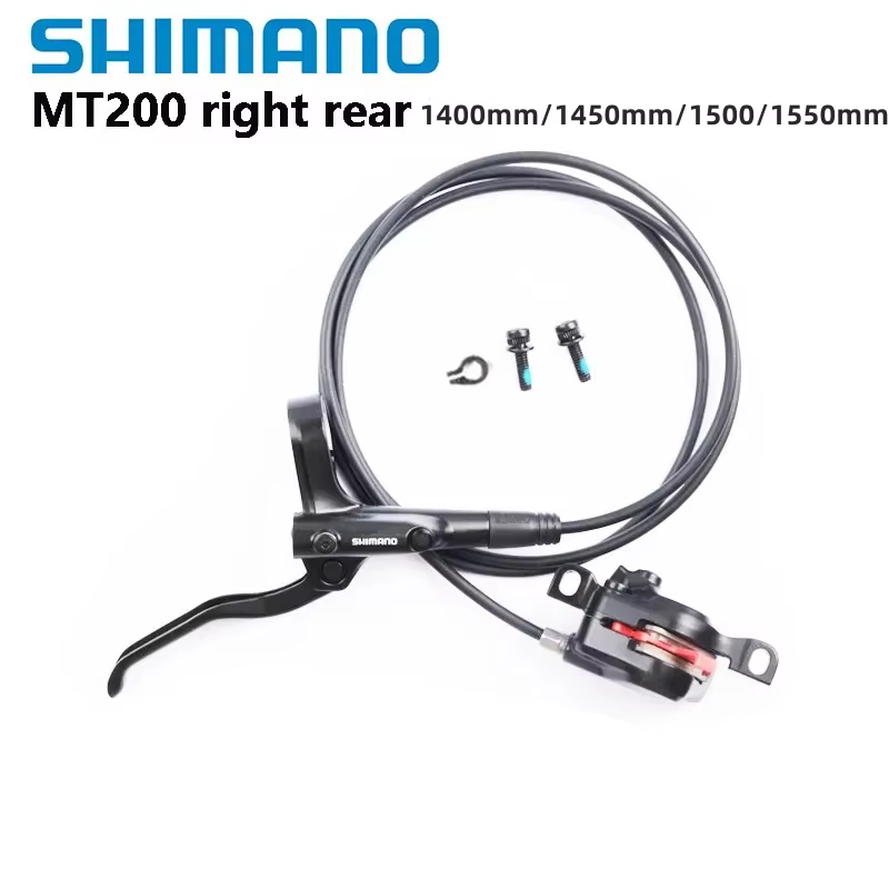 Shimano BR MT200 seulement un côté frein à disque hydraulique pour VTT 800mm 850mm 1400mm 1450mm 1500mm 1550mm