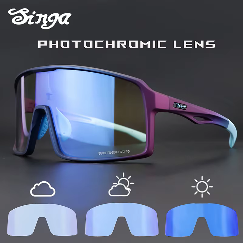 Lunettes de cyclisme photochromiques