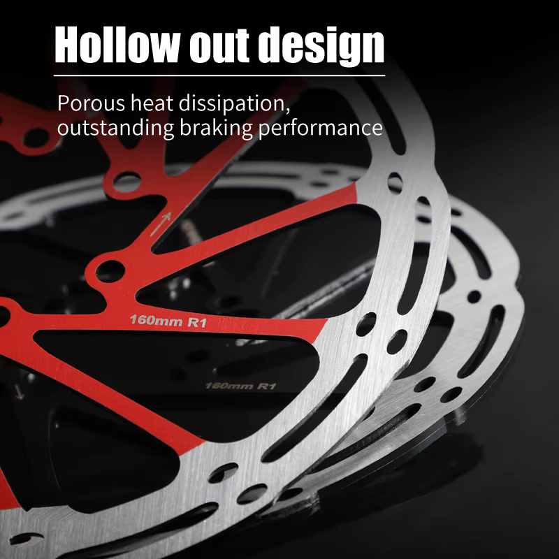 Nouveau Rotor de frein à disque de vélo 140/160/180/203mm 6 boulons en acier inoxydable vtt VTT