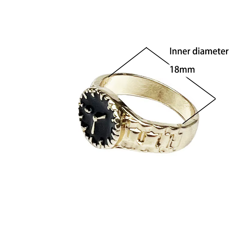 Mini montre poupée accessoires montre en métal poupée décorations pour poupées BJD semblant jouer jouets Miniature montre modèle