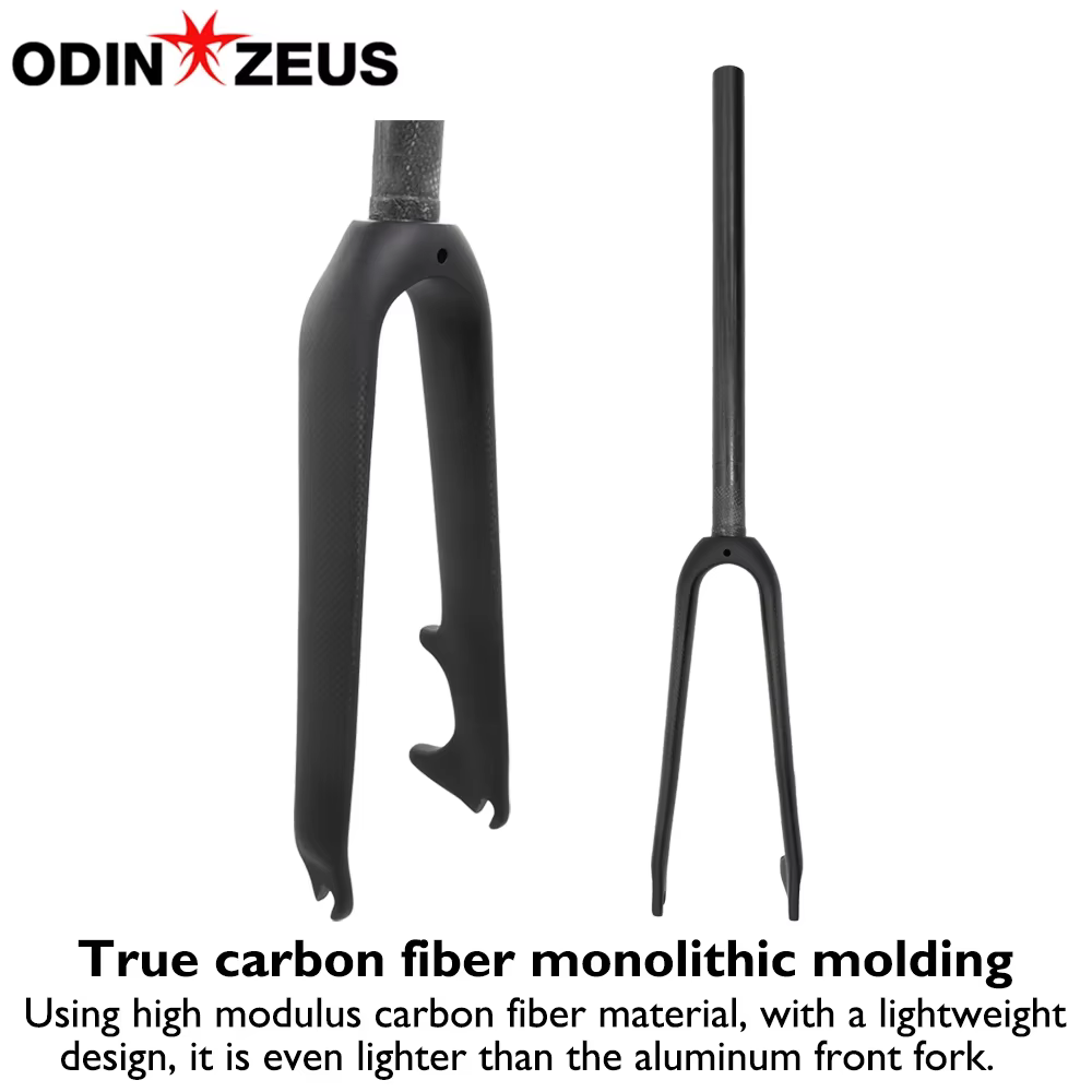 Fourche avant de vélo ODIN entièrement en fibre de carbone