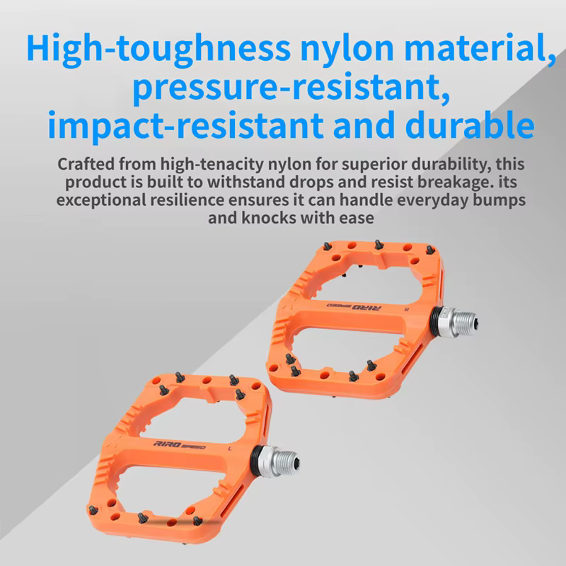 Pédales en nylon RIRO pour vélo