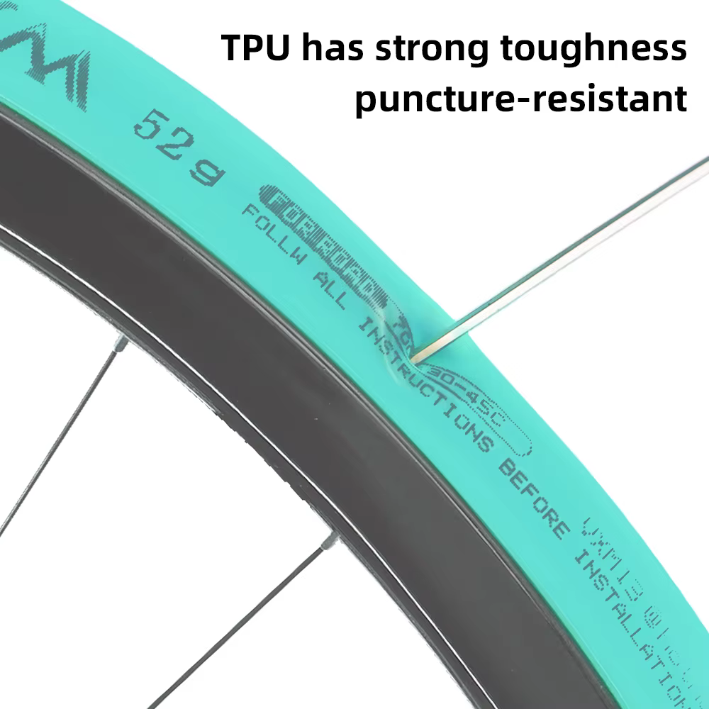 Chambres à air de vélo de route VXM ultra-légères en TPU 700x30-45C
