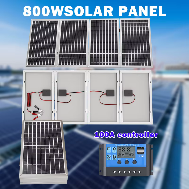Panneau solaire pliable 800W