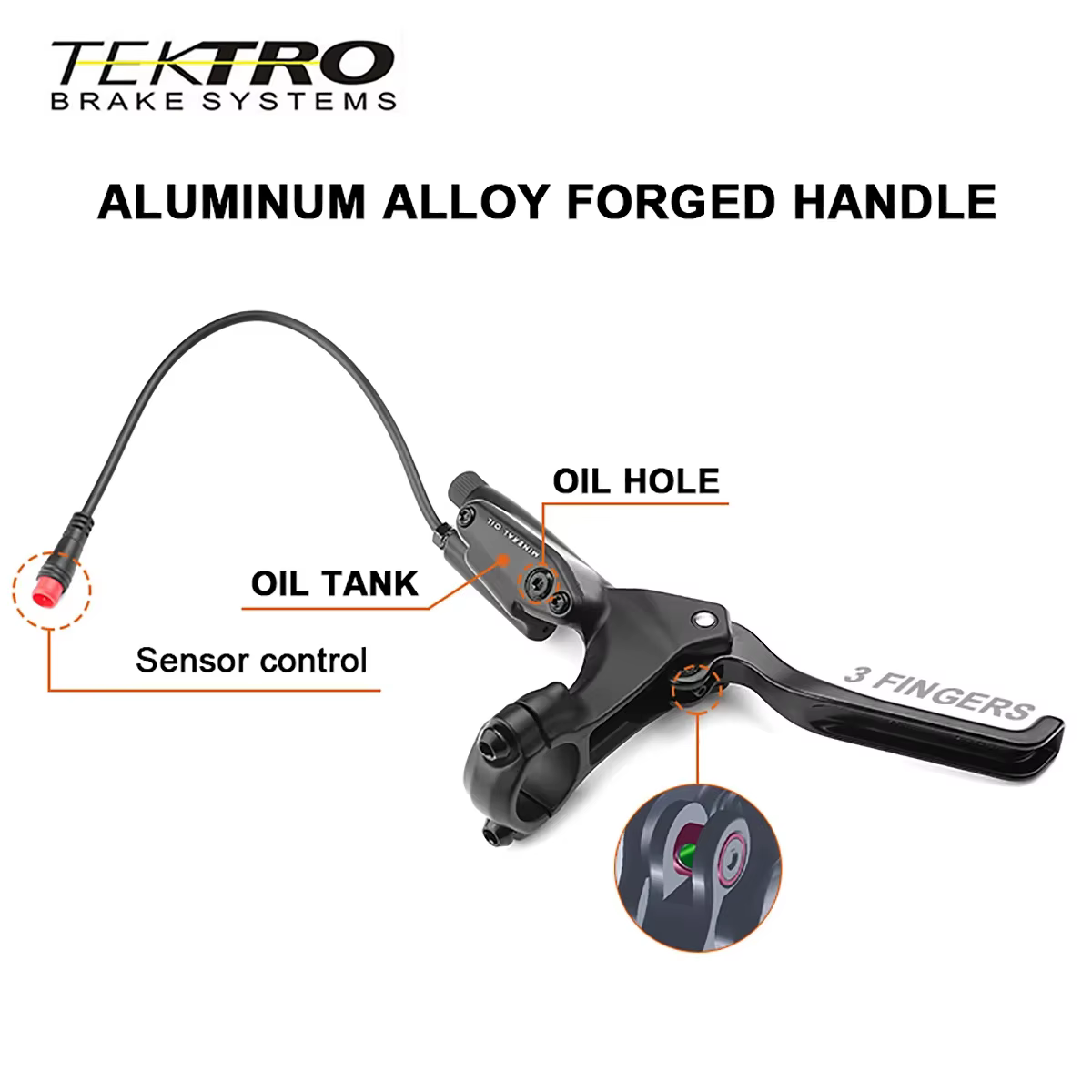 Lam tro-Freins à disque hydrauliques pour vélo électrique