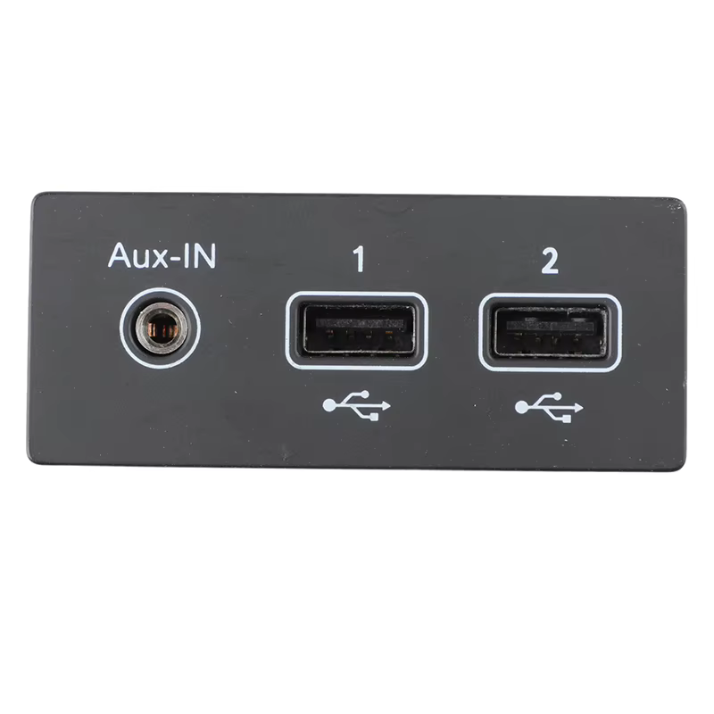 Accessoire Auto de voiture 280231553 Prises USB R et prise AUX adaptées pour Renault Mk5 CLIO 19-21